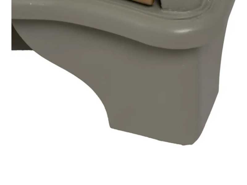 Mesita de noche de diseño clásico lacada - TROPEA