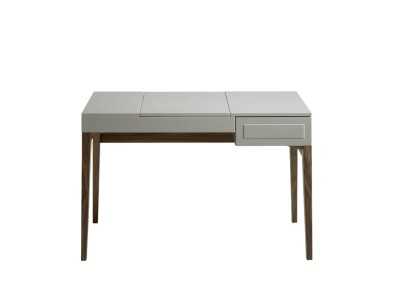 Lacquered dressing table with walnut base - COSIMA