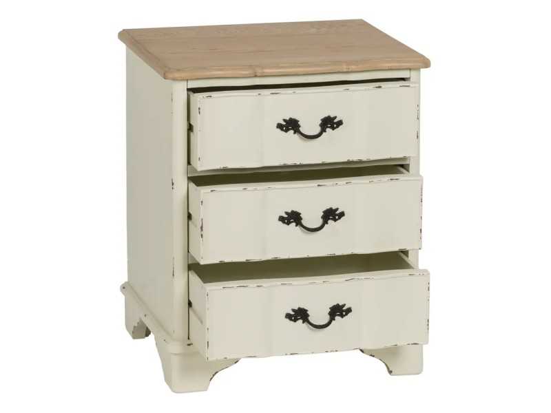 Classic design lacquered bedside table - TROPEA BLX
