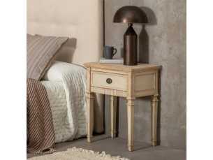 Classic design lacquered bedside table - TRONO