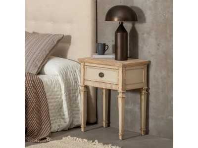Classic design lacquered bedside table - TRONO