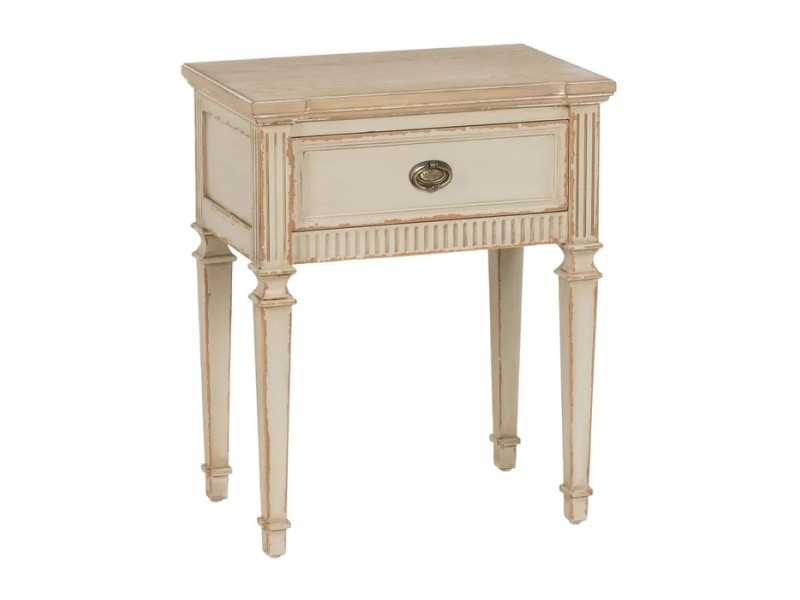 Table de chevet laquée design classique - TRONO