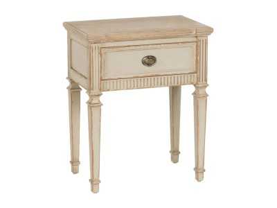Classic design lacquered bedside table - TRONO