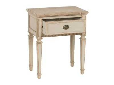 Classic design lacquered bedside table - TRONO