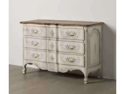 Cómoda de madera lacada - CATRINA