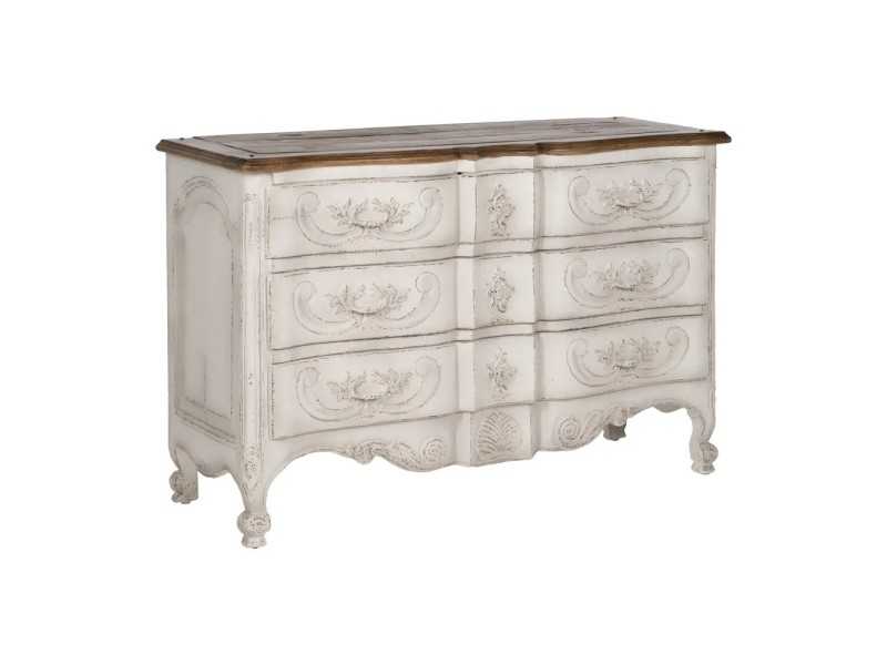 Lacquered wood chest of drawers - CATRINA
