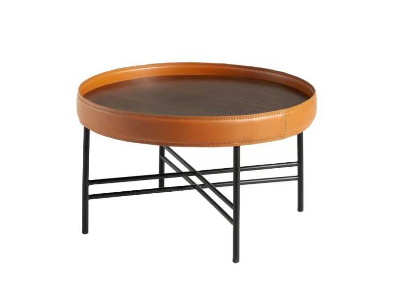 Set of round coffee tables in different heights - CAMILLE