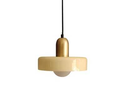 Crystal ceiling lamp - AB YELLOW