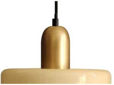 Crystal ceiling lamp - AB YELLOW