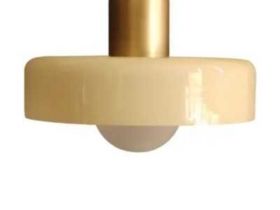 Crystal ceiling lamp - AB YELLOW