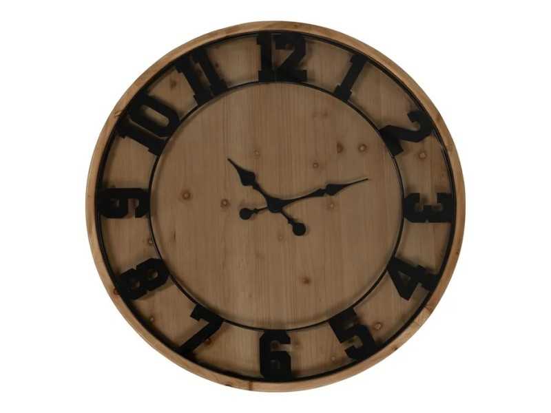 Coffee table with clock on the top - HORLOGE