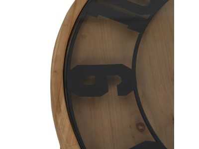 Coffee table with clock on the top - HORLOGE