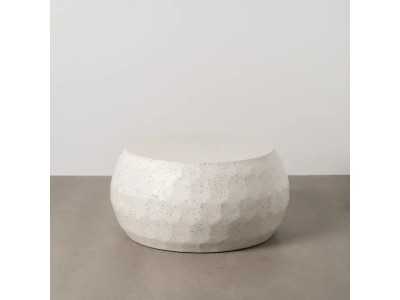 Table basse ronde en ciment - KRISTEN