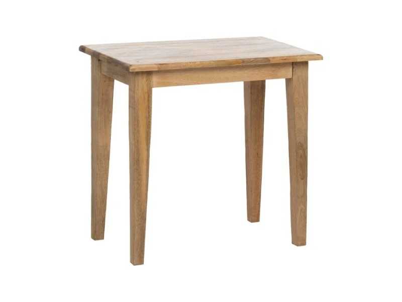 Solid wood nesting table set - FIONA