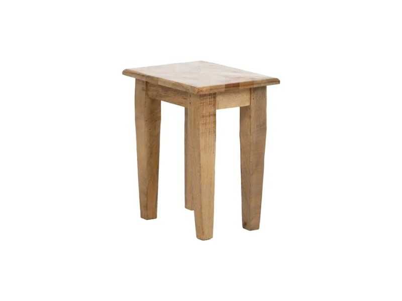 Solid wood nesting table set - FIONA
