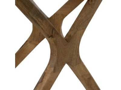 Table d'angle en manguier massif - STAMM