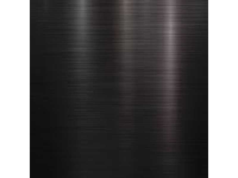 Round dining table with black epoxy stainless steel base - TAVIRA NEGRO
