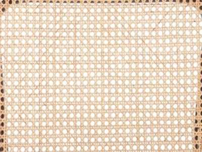 Solid wood chair with rattan backrest - TOULOUSE