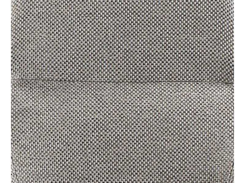 Chaise tapissé avec structure en acier inoxydable - HELENNA