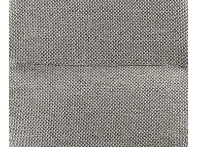 Chaise tapissé avec structure en acier inoxydable - HELENNA