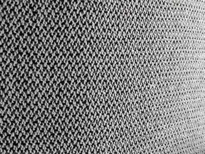 Chaise design tapissé avec structure en acier inoxydable noir - SALLY