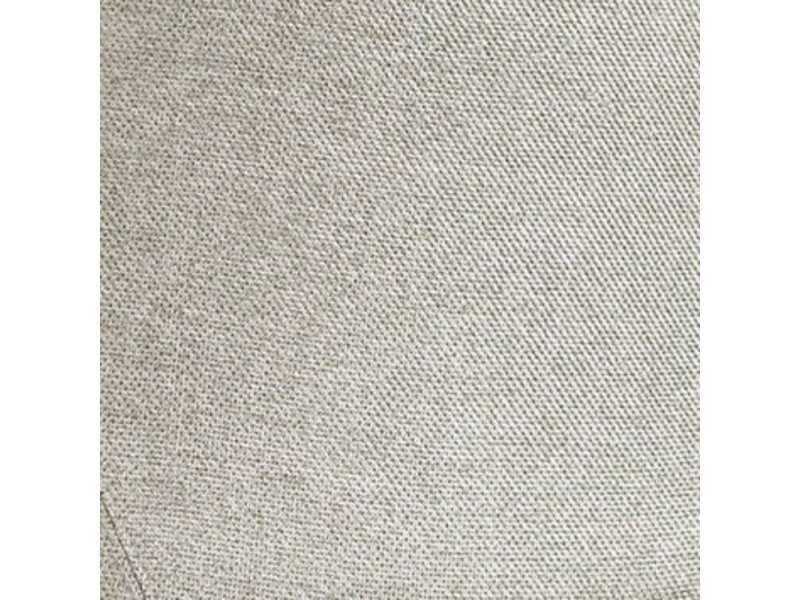 Tabouret design tapissé avec pieds en acier inoxydable noir - BERTA