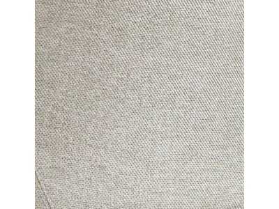 Taburete de diseño tapizado con patas en acero inoxidable negro - BERTA