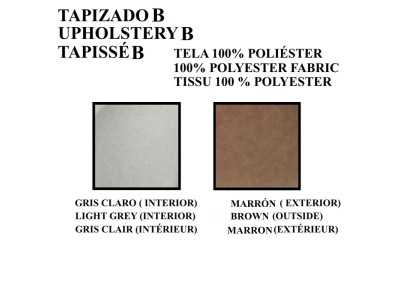 Modern design chair with lacquered steel legs - AURA Modern design chair with lacquered steel legs - AURA