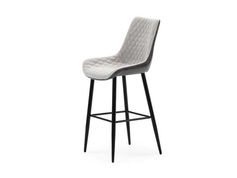 Taburete de diseño moderno con patas en acero lacado - ABANTI COMBI B