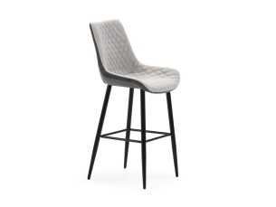 Tabouret design moderne avec pieds en acier laqué - ABANTI COMBI B 2