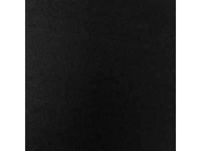 Designer stool upholstered in fabric and black stainless steel structure - NEO