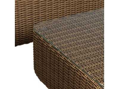 Garden set in aluminum and synthetic rattan - ABEINT Garden set in aluminum and synthetic rattan - ABEINT