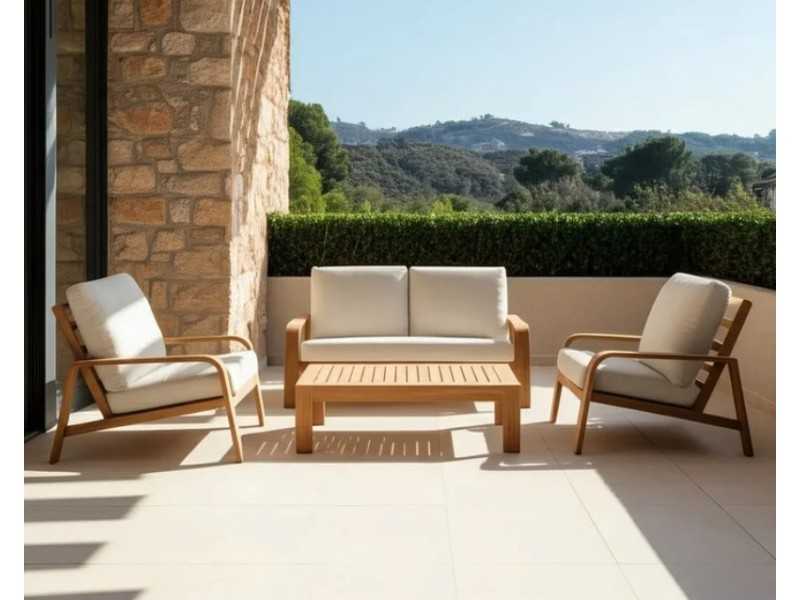 Aluminum garden set - AARON