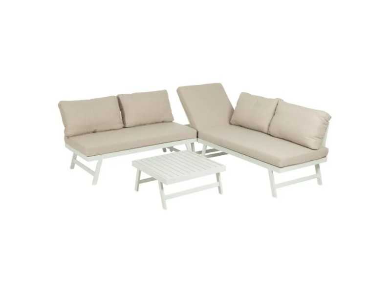 Conjunto de jardín en aluminio lacado - ABA