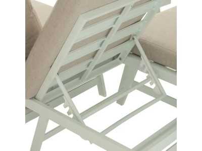 Conjunto de jardín en aluminio lacado - ABA