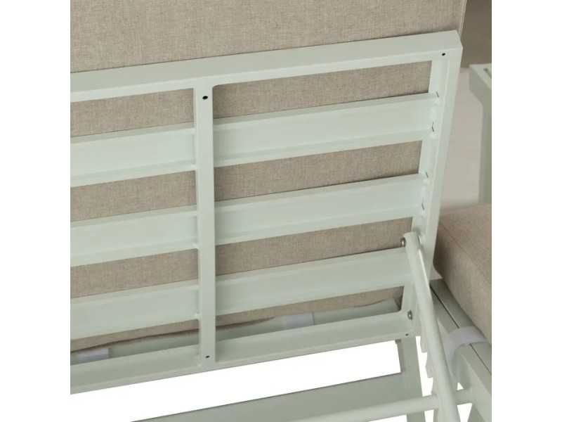 Conjunto de jardín en aluminio lacado - ABA
