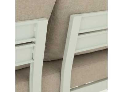 Conjunto de jardín en aluminio lacado - ABA