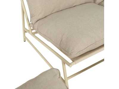 Ensemble de jardin en acier laqué - ADALMA