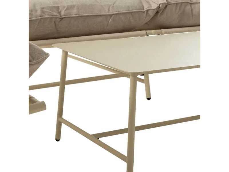 Garden set in lacquered steel - ADALMA