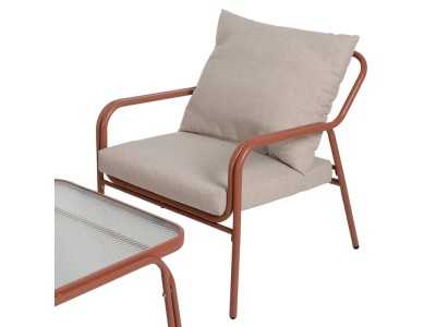 Garden set in lacquered steel - AKIA Garden set in lacquered steel - AKIA