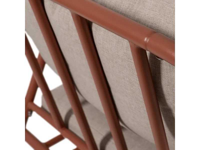 Garden set in lacquered steel - AKIA