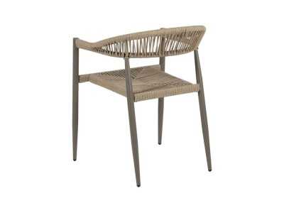 Aluminum outdoor chair - WASSER GRIS