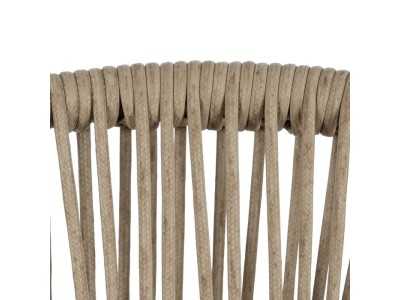 Silla para exterior en aluminio - WASSER GRIS