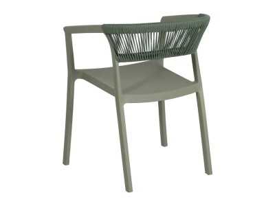 Chaise d'extérieur en polypropylène - SOMMER VERDE Chaise d'extérieur en polypropylène - SOMMER VERDE