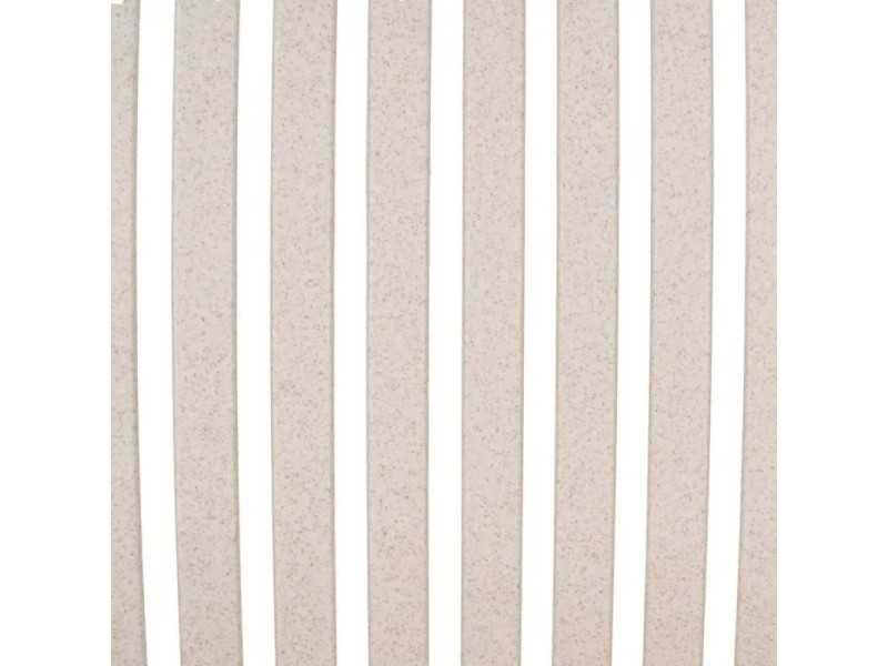 Silla para exterior con brazos de polipropileno - MYKONOS BEIGE