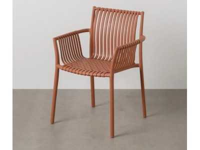 Silla para exterior con brazos de polipropileno - MYKONOS CALDERA