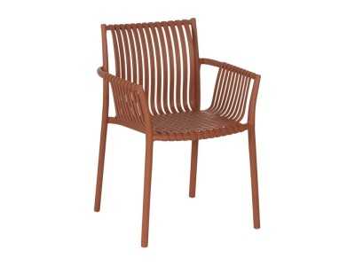 Silla para exterior con brazos de polipropileno - MYKONOS CALDERA