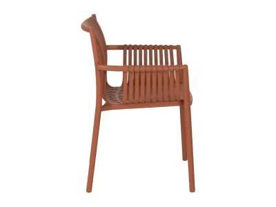 Silla para exterior con brazos de polipropileno - MYKONOS CALDERA