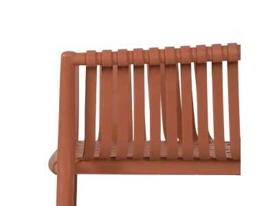 Silla para exterior con brazos de polipropileno - MYKONOS CALDERA