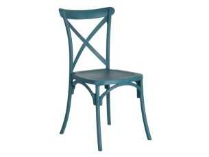 Chaise de jardin bleu - CHRISTA BLEU 2